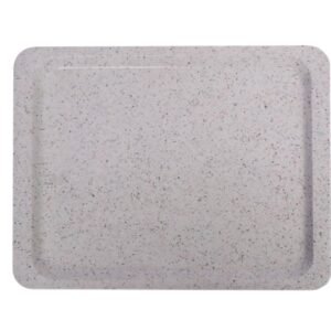 Poliészter tálca önkiszolgáló éttermekbe, AmerBox, GN 1/1, Gránit, 530x325mm