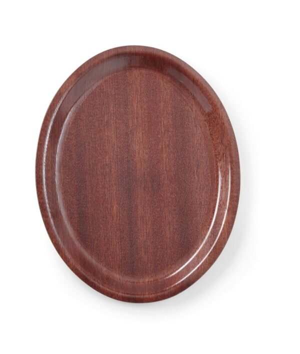 Felszolgáló tálca „Wood form”, AmerBox, Mahagóni, 230x160mm