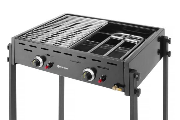 Roast-Master Pro fekete, HENDI, Fekete, 11,6kW, 790x560x(H)900mm