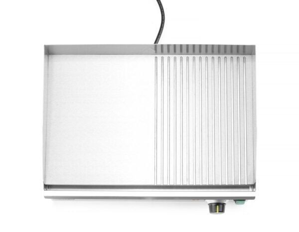 Rostlap sima, bordázott , HENDI, Kitchen Line, 230V/2400W, 527x404x(H)233mm