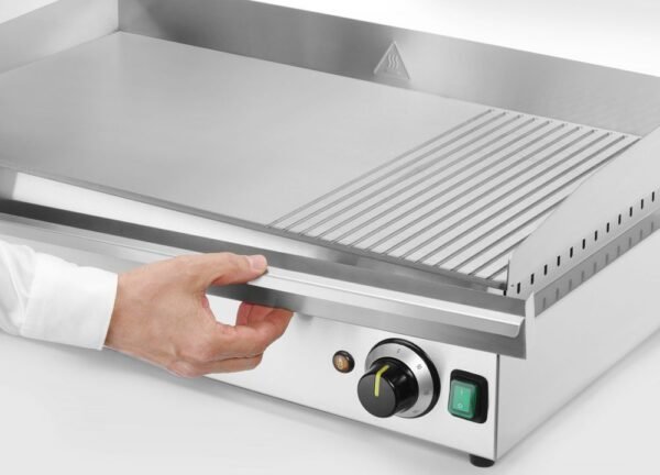 Rácsos, 1/3 bordás, HENDI, Kitchen Line, 230V/3500W, 697x474x(H)241mm