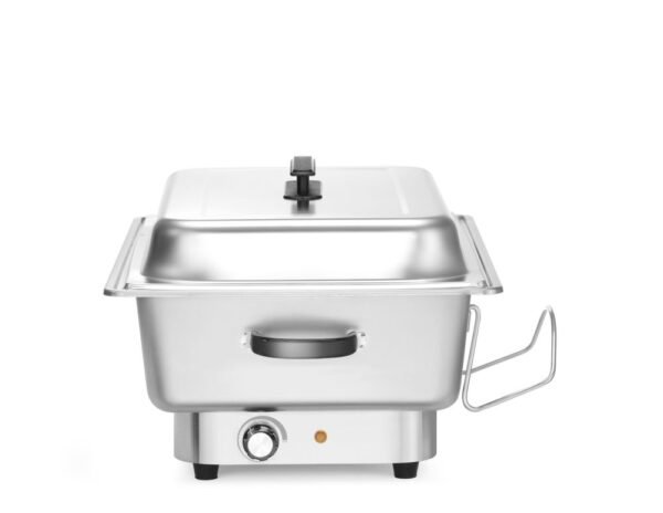 Elektromos Pollina Chafing edény, HENDI, Profi Line, 9L, Ezüst, 230V/900W, 587x440x(H)273mm
