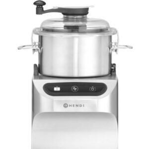 Elektromos aprítógép, HENDI, Profi Line, 5 kg, Ezüst, 230V/800W, 377x350x(H)520mm