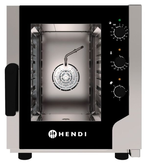 Hőlégbefúvásos gőzsütő VEZÉRLÉS 11x GN1/1, HENDI, 400V/15400W, 730x855x(H)1130mm