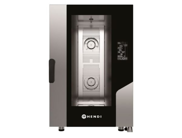 Hőlégbefúvásos gőzsütő Contact 11 x GN 1/1, HENDI, 400V/15400W, 730x849x(H)1130mm