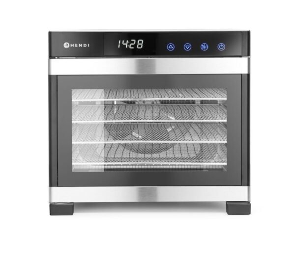 Aszalógép, HENDI, Profi Line, 6 tálca, 230V/650W, 342x485x(H)309mm