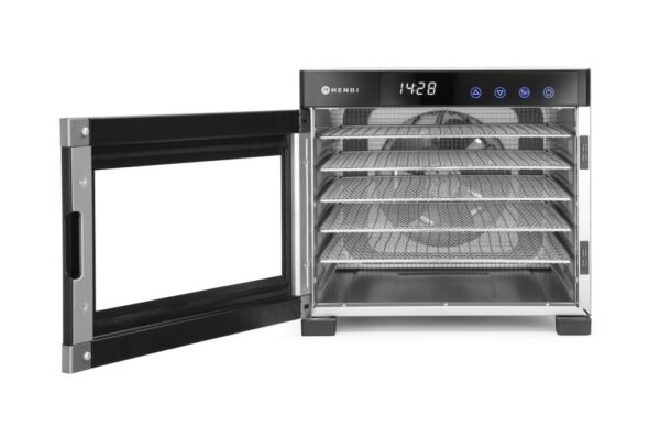 Aszalógép, HENDI, Profi Line, 6 tálca, 230V/650W, 342x485x(H)309mm