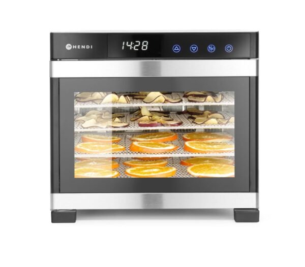 Aszalógép, HENDI, Profi Line, 6 tálca, 230V/650W, 342x485x(H)309mm