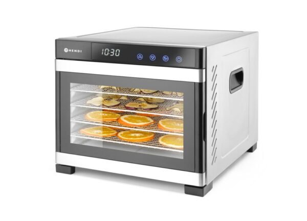 Aszalógép, HENDI, Profi Line, 6 tálca, 230V/650W, 342x485x(H)309mm
