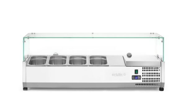 Pultra helyezhető feltéthűtő GN 1/3, Arktic, 4x GN 1/3, GN 1/3, 24L, 230V/180W, 400x1208x(H)456mm