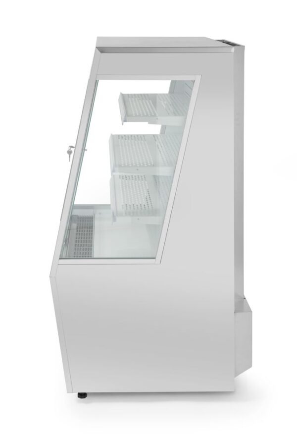 Elől nyitott, többszintes bemutató vitrin 320L, Arktic, 230V/1300W, 920x847x(H)1465mm