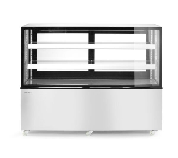 Bemutató vitrin 2 polccal, Arktic, 230V/500W, 677x1524x(H)1230mm
