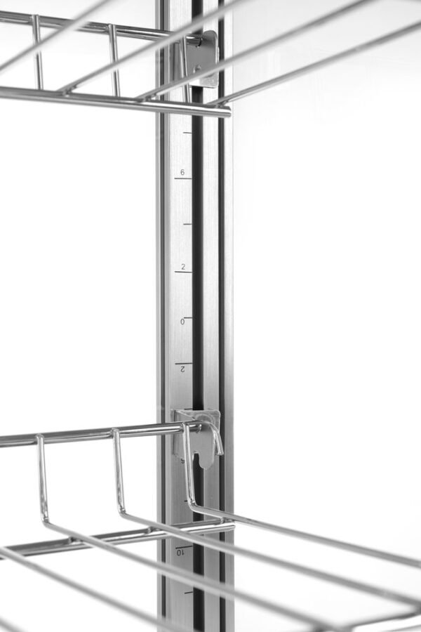 Pultra helyezhető melegentartó vitrin, HENDI, 97 liter, 230V/800W, 460x467x(H)785mm