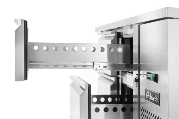 Hűtött pult, 4 fiók, Arktic, Profi Line, 90L, 230V/250W, 700x1360x(H)840mm