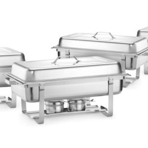 Chafing edényszett, HENDI, GN 1/1, 8,5L, 610x355x(H)297mm