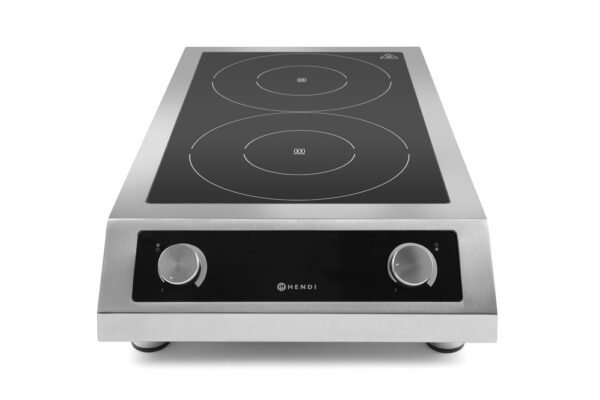 Indukciós tűzhely 7000 modell, HENDI, Profi Termékcsalád, 400V/7000W, 405x700x(H)145mm