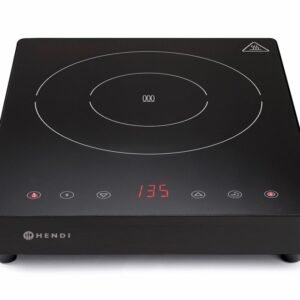 Indukciós főzőlap 2000W, HENDI, Kitchen Line, 230V/2000W, 297x411x(H)57mm