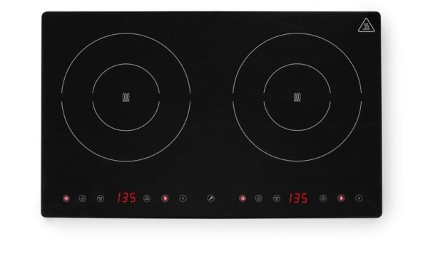 Dupla indukciós főzőlap, HENDI, Kitchen Line, 230V/3500W, 608x405x(H)54mm