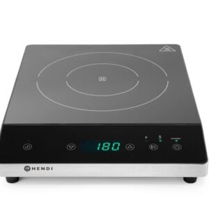 Indukciós főzőlap 2000W, HENDI, 230V/2000W, 294x374x(H)56mm