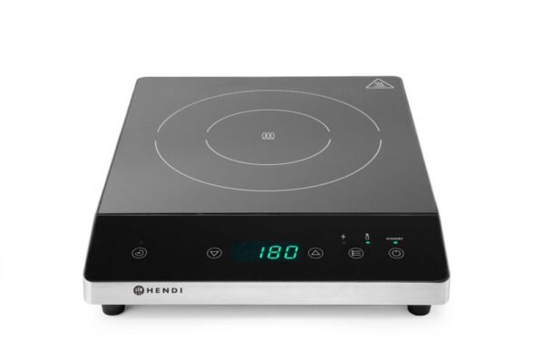 Indukciós főzőlap 2000W, HENDI, 230V/2000W, 294x374x(H)56mm