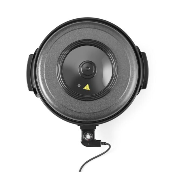 Elektromos serpenyő, HENDI, belső edény 400x(H)50mm, 230V/1400W, ⌀400x(H)190mm