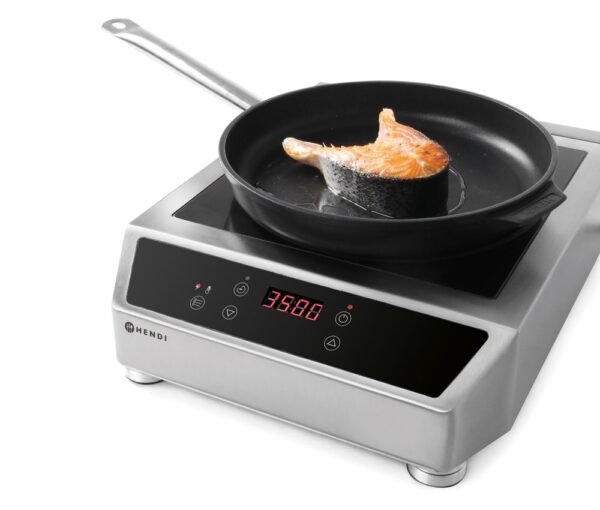 3500 D indukciós főzőlap, HENDI, Profi Line, 230V/3500W, 342x431x(H)116mm
