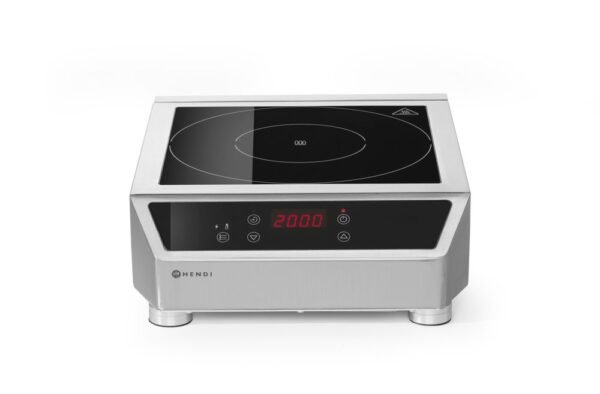 3500 D indukciós főzőlap, HENDI, Profi Line, 230V/3500W, 342x431x(H)116mm