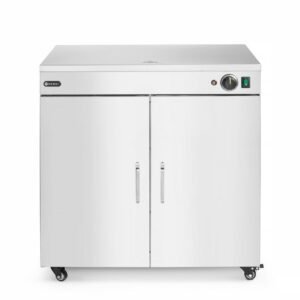 Dupla tányérmelegítő, HENDI, 230V/800W, 735x589x(H)766mm