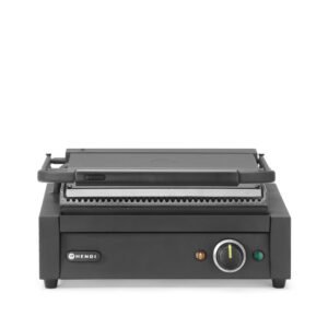 Kontakt grill Panini, HENDI, Fekete, 220-240V/2200W, 430x375x(H)216mm