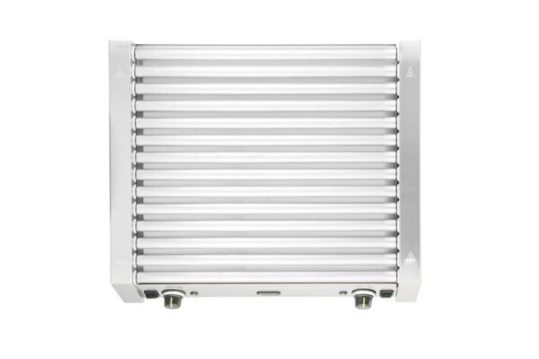Kolbászsütő grill XL - 2 zóna, HENDI, 14 görgős, Ezüst, 230V/2000W, 732x590x(H)168mm, Téglalap alakú