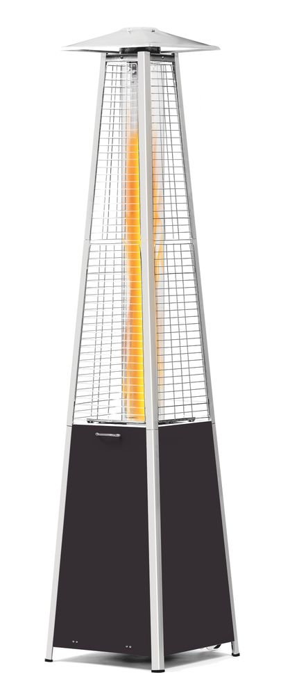 Kültéri Hősugárzó - Piramis, HENDI, 11,2kW, 500x500x(H)2220mm