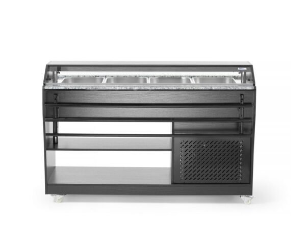 Hűthető-Salátás svédasztal, Arktic, GN 1/1, 1490L, 230V/170W, 765x1490x(H)1370mm