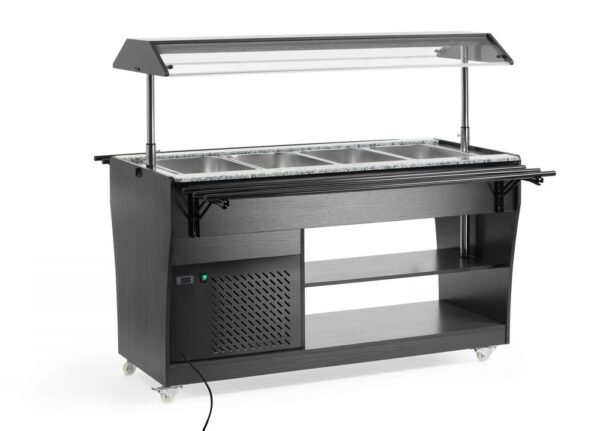 Hűthető-Salátás svédasztal, Arktic, GN 1/1, 1490L, 230V/170W, 765x1490x(H)1370mm