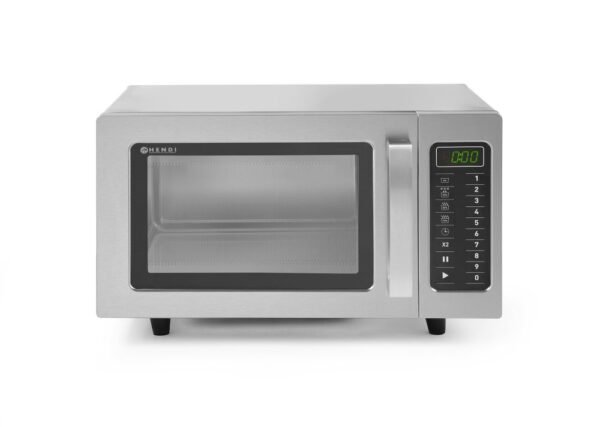 Mikrohullámú sütő programozható 1000W, HENDI, 23L, 230V/1550W, 509x572x(H)306mm