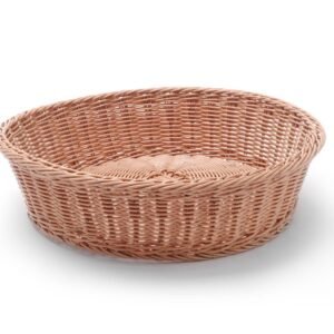 Kenyeres kosár kerek, HENDI, Barna, ⌀400x(H)90mm