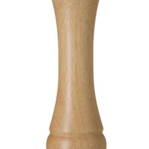 Fa borsmalom, HENDI, Világos fa, ⌀60x(H)315mm
