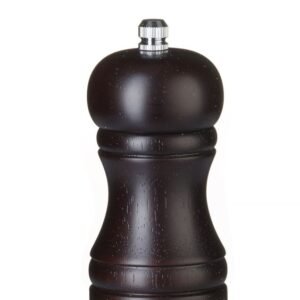 Fa borsmalom, HENDI, Sötét fa, ⌀50x(H)113mm