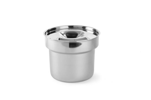 Kiegészítő állvány 2 Bain-Marie edényhez, HENDI, Bain-Marie edény, 4L, ⌀215x(H)177mm, Kerek