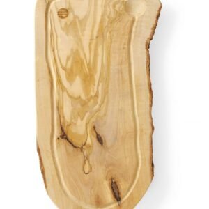 Vágódeszka barázdált olajfával, HENDI, 400x250x(H)18mm