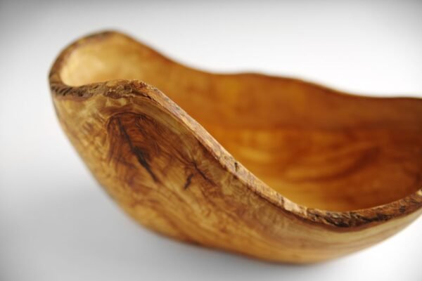Dekoratív olívafa tál, HENDI, 300x190x(H)110mm