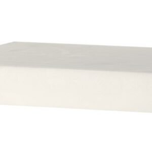 Hentesblokk HDPE, HENDI, Fehér, 500x400x(H)80mm