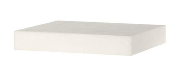 Hentesblokk HDPE, HENDI, Fehér, 500x400x(H)80mm