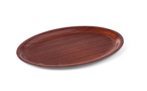 Felszolgáló tálca „Wood form”, AmerBox, Mahagóni, 230x160mm