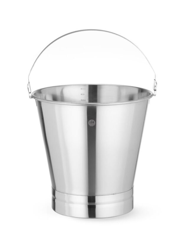 Vödör erősített alappal Profi Line, HENDI, Profi Termékcsalád, 7L, ⌀230x(H)245mm