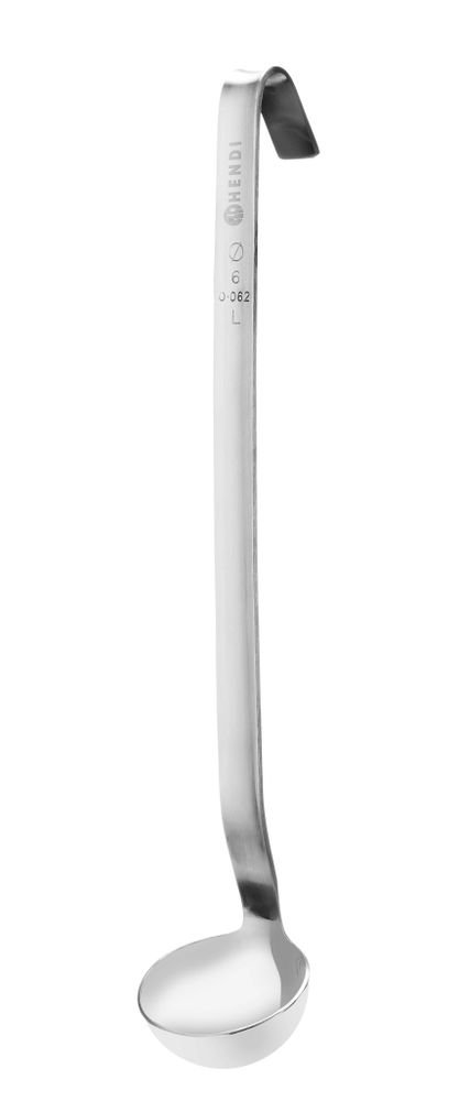 Merőkanál csepegésmentes, HENDI, Profi Termékcsalád, 0,06L, ⌀60x360mm