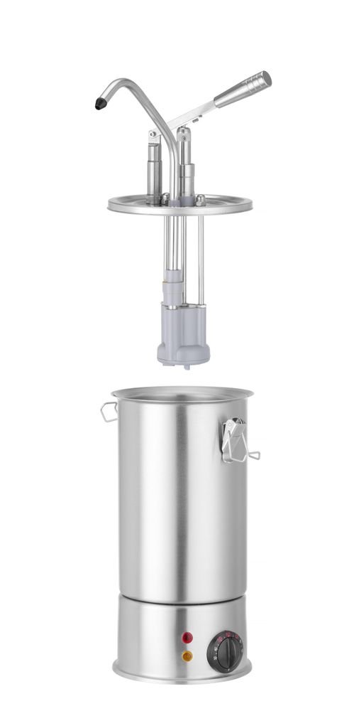 Szószos bain-marie, adagolóval , HENDI, 3L, 230V/900W, 300x212x(H)502mm