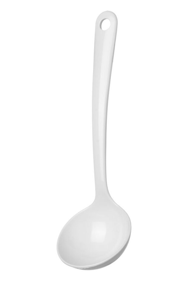 Szószos kanál, HENDI, 0,14L, Fekete, 300x93mm
