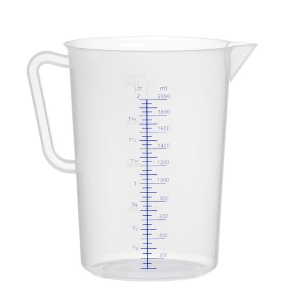 Mérőkancsó polipropilén, HENDI, Kitchen Line, 2L, ⌀140x(H)215mm