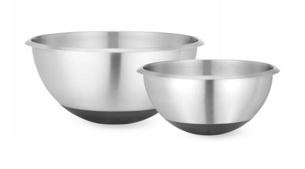 Keverőtál gumitalppal, HENDI, 3L, ⌀265x(H)125mm