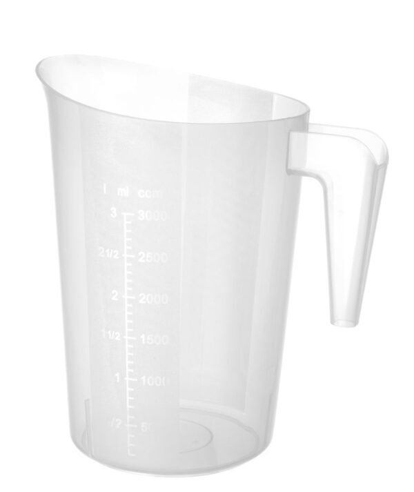 Mérőedény egymásba rakható, HENDI, Budget Line, 3L, ⌀181x(H)233mm